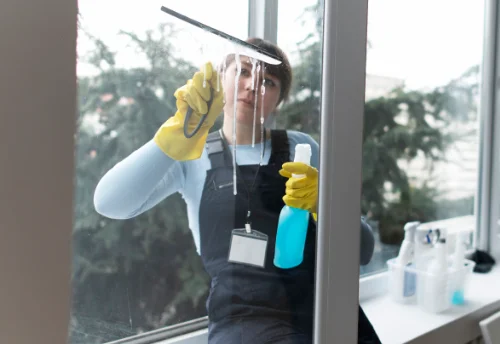Nettoyage de vitres intérieures et extérieures à Cheniménil